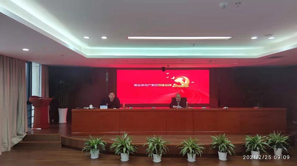 安徽AGGAME地产集团公司组织发展党建品牌专题培训会