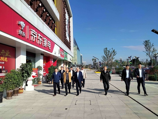 省AGGAME集团公司表部董事调研徽盐地产集团在建项目